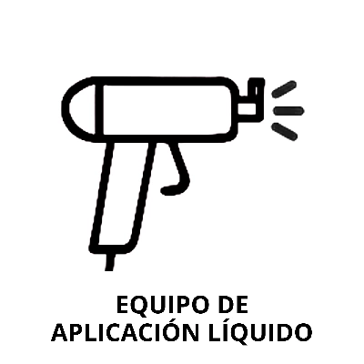 Equipo de aplicación líquido