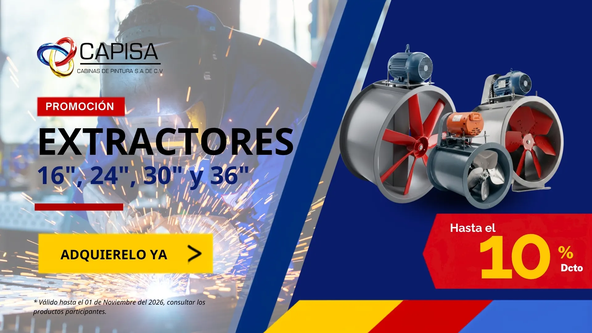 Extractores de Aire Industrial