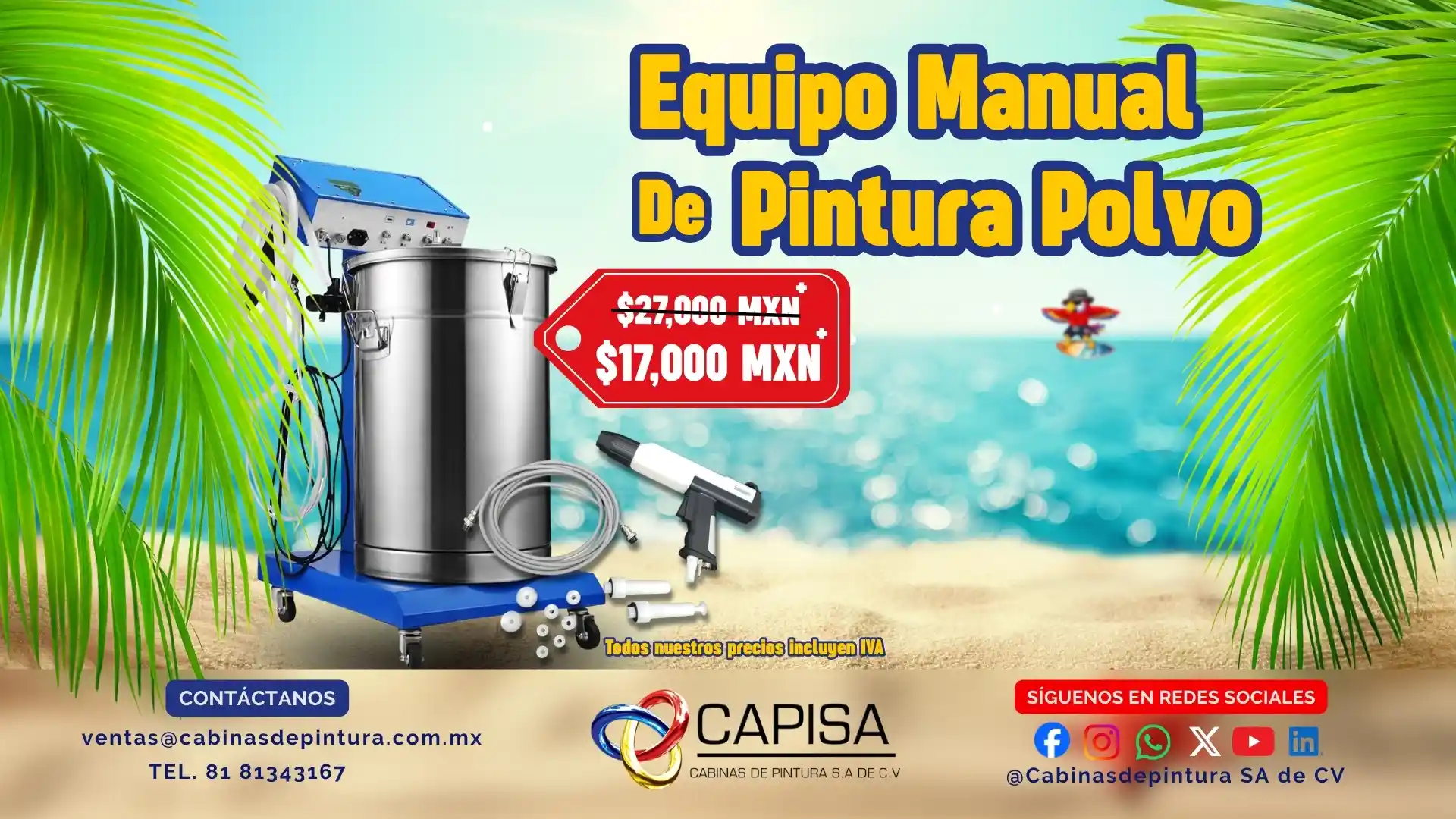 Equipo de aplicación de pintura
