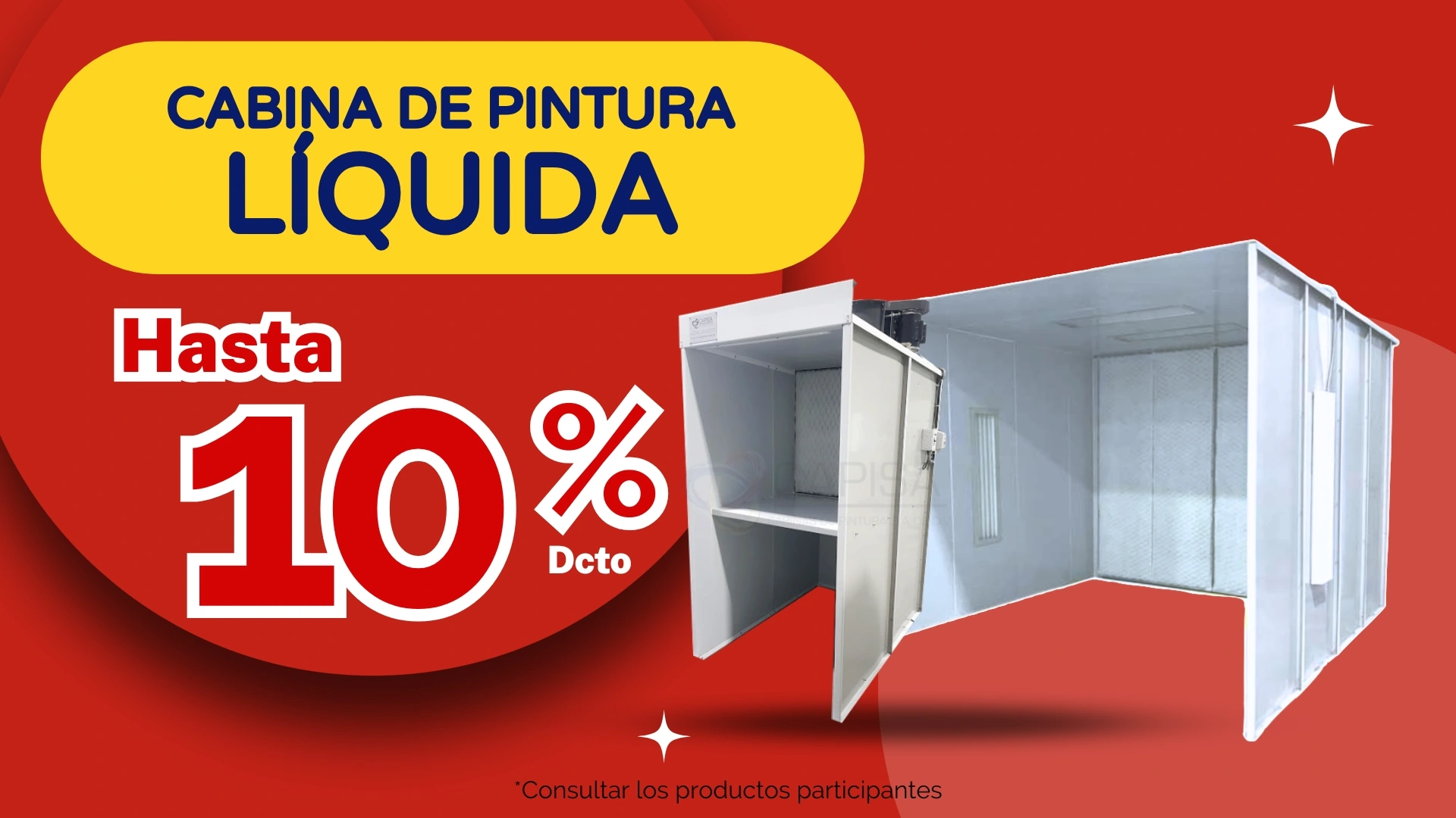 Cabinas de Pintura Líquida