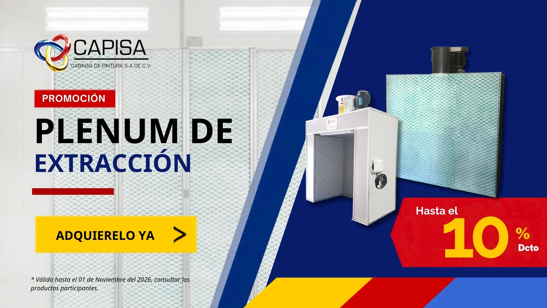 Plenum de Extracción Industrial