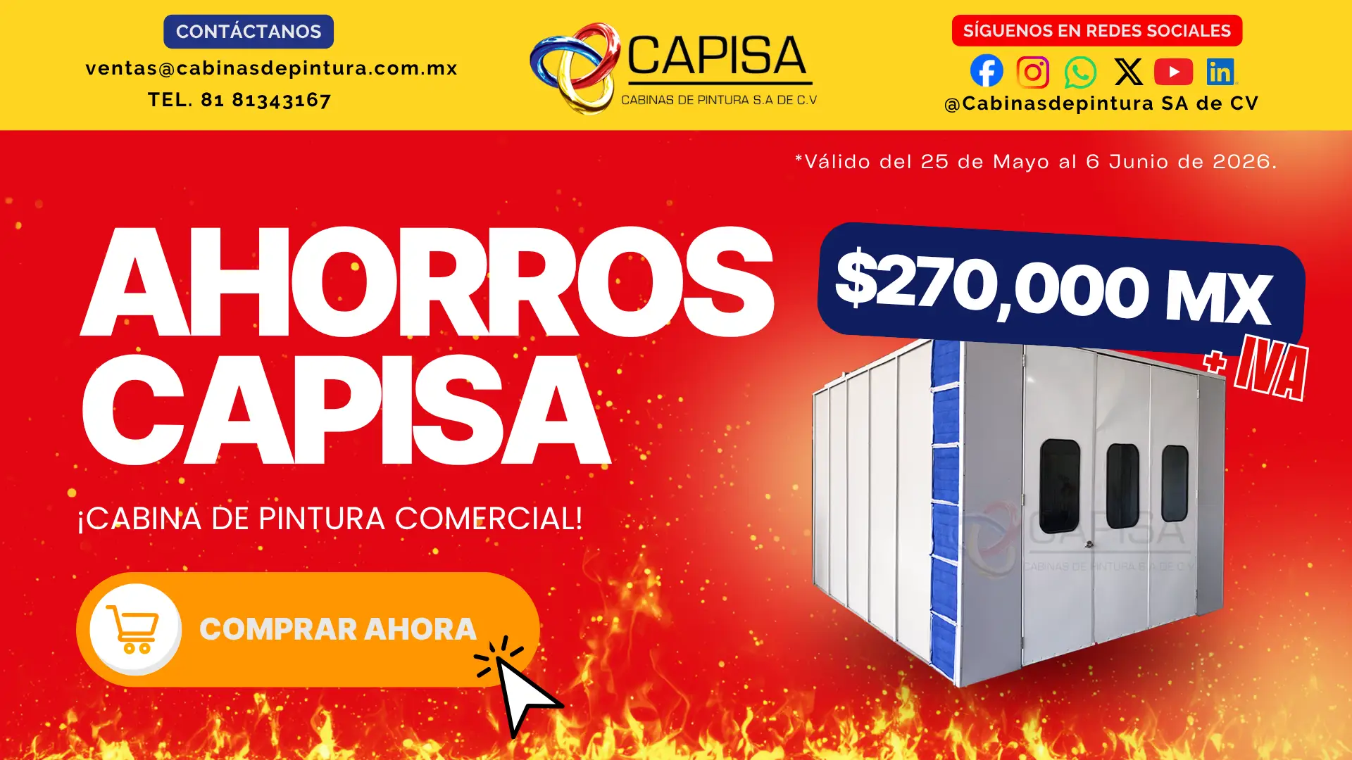 CABINA LÍQUIDA COMERCIAL